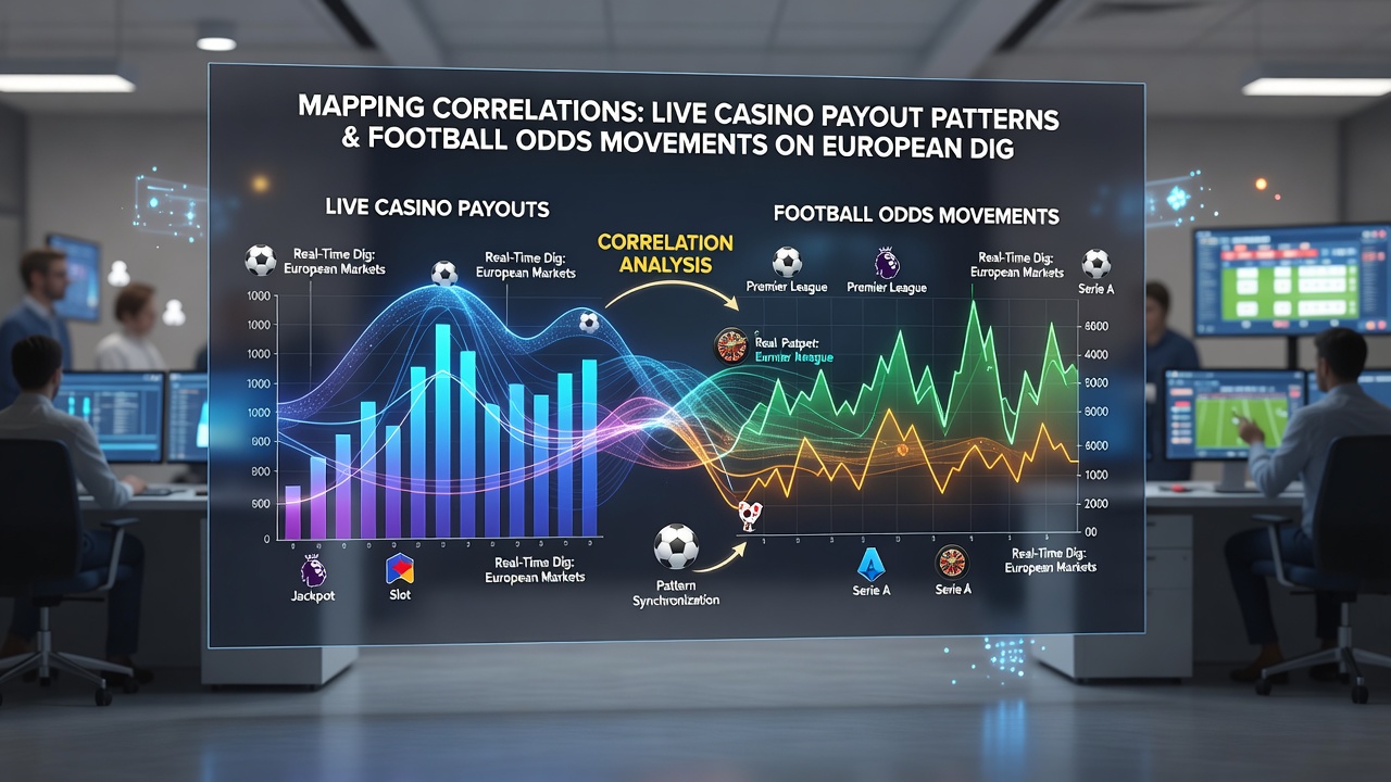 Heatmap displaying time-based overlaps between casino payout clusters and football betting odds changes